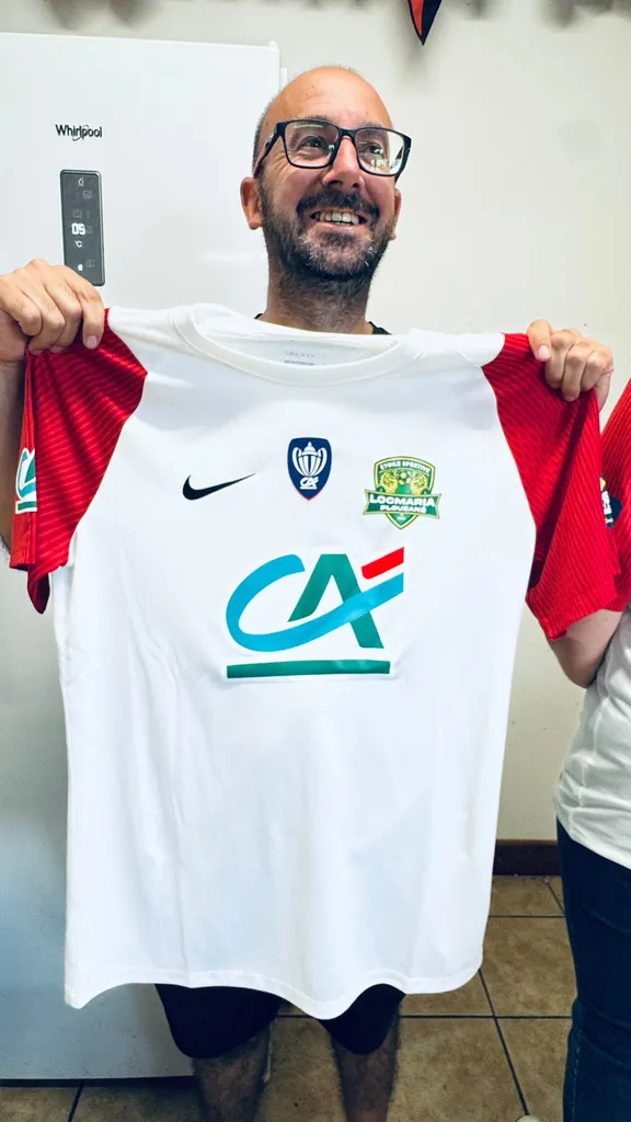 Les maillots sont la 💛💚